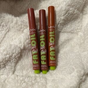 NYX Fat Oil Lip Drip Set - Going Viral, No Filter Needed, Hits Different